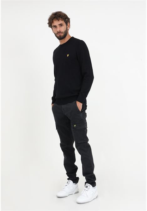 Men's black trousers with big pockets LYLE & SCOTT | Pants | TR004ITBK