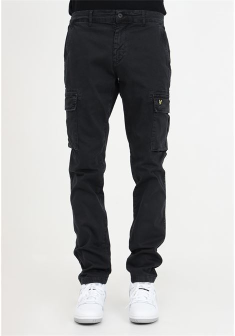 Men's black trousers with big pockets LYLE & SCOTT | Pants | TR004ITBK