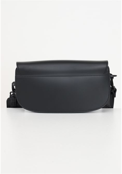 Black handbag with double shoulder strap and women's logo MARC ELLIS | Bags | FLAT KISHABLACK/BLACK