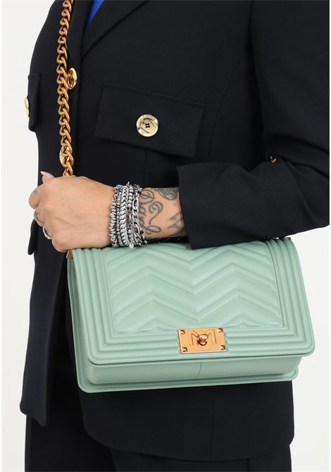 Mint color shoulder bag for women MARC ELLIS | Bags | FLAT M MANHATTANMINT/ORO DUCALE