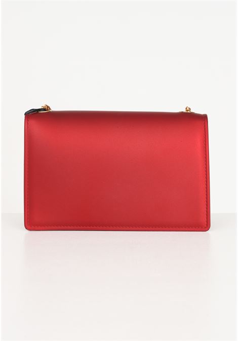 Red shoulder bag with women's logo MARC ELLIS | Bags | FLAT SUPERMEE MRUBINO METALLIC/ORO DUCALE