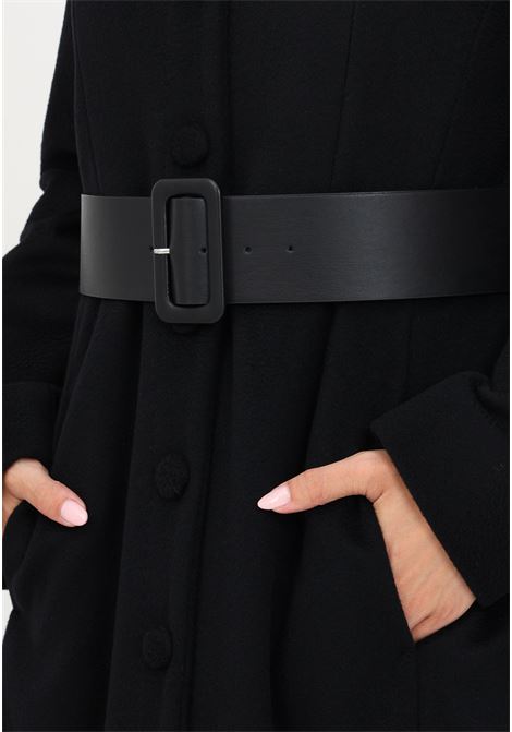 Women's black coat MAX MARA | Dress | 2360161339600013