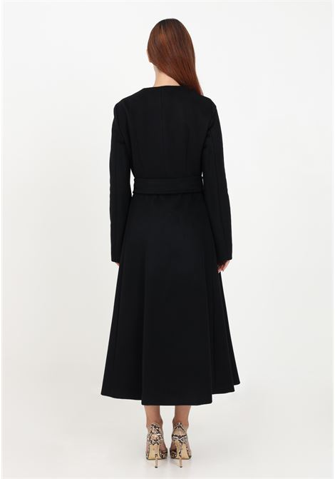 Women's black coat MAX MARA | Dress | 2360161339600013