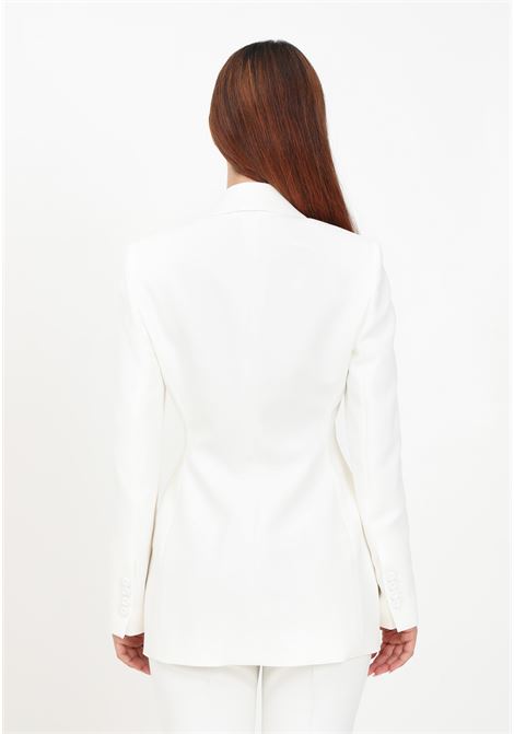 White double-breasted jacket for women MAX MARA | Blazer | 2360460334600006