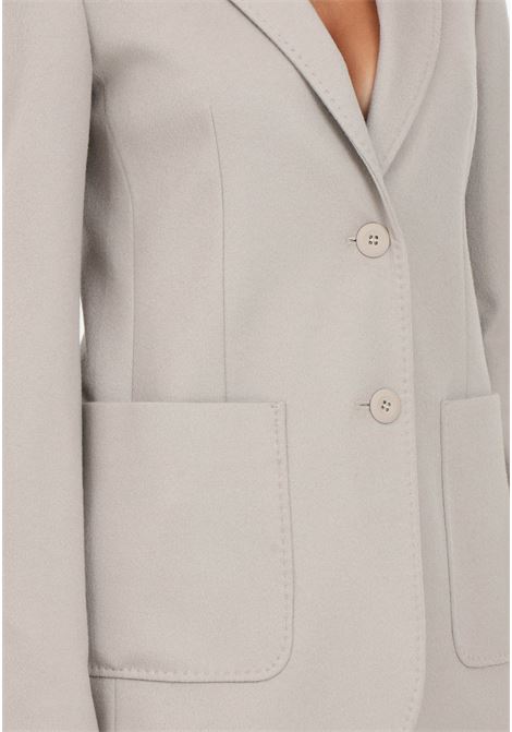 Elegant gray jacket for women MAX MARA | Blazer | 2360460833600013