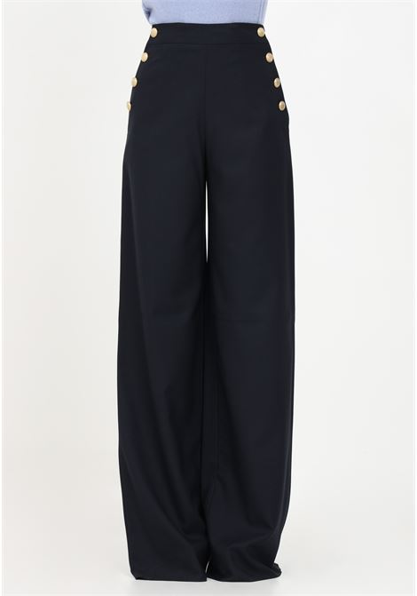 Blue palazzo trousers for women MAX MARA | Pants | 2361360939600001