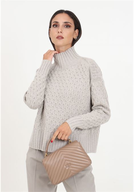 Wool and cashmere yarn turtleneck sweater for women MAX MARA | Knitwear | 2363660633600004