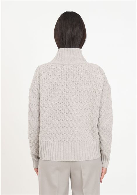 Wool and cashmere yarn turtleneck sweater for women MAX MARA | Knitwear | 2363660633600004