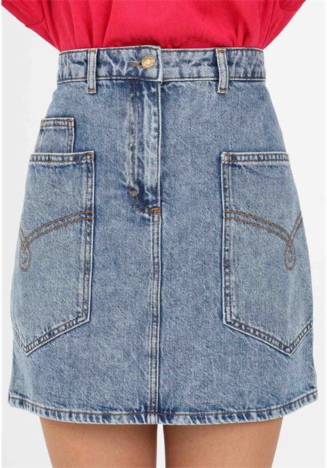 Short denim skirt for women MO5CH1NO JEANS | Skirt | J010587361295
