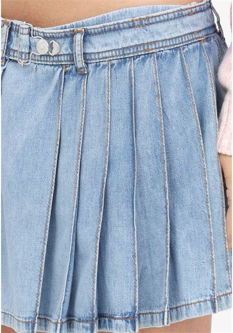 Short denim skirt for women MO5CH1NO JEANS | Skirt | A032482401281