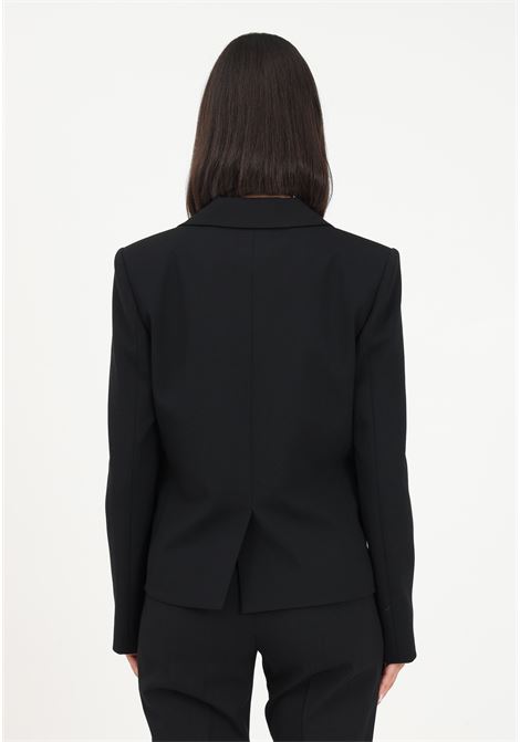Elegant black jacket for women MO5CH1NO JEANS | Blazer | A050282680555