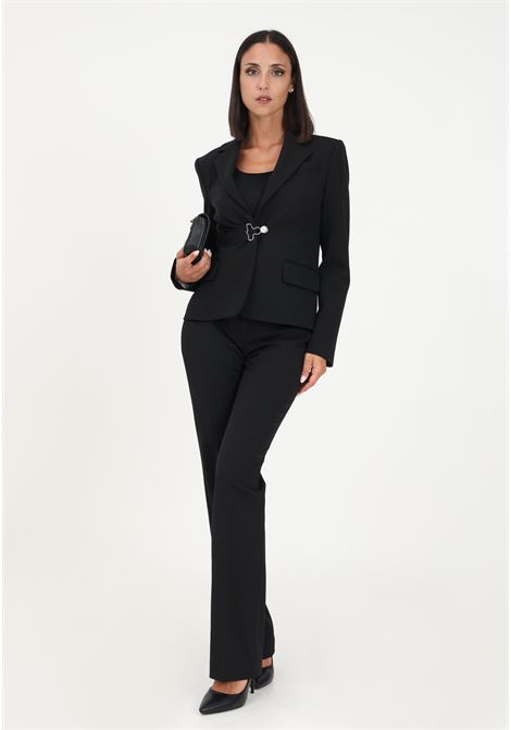 Elegant black trousers for women MO5CH1NO JEANS | Pants | J030482680555