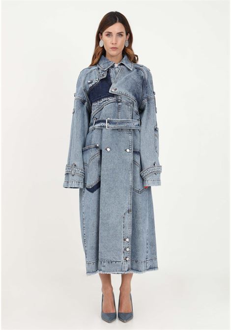 Women's denim trench coat MO5CH1NO JEANS | Trench | J061982351283