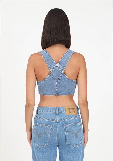 Casual denim top for women MO5CH1NO JEANS | Top | J080582381295