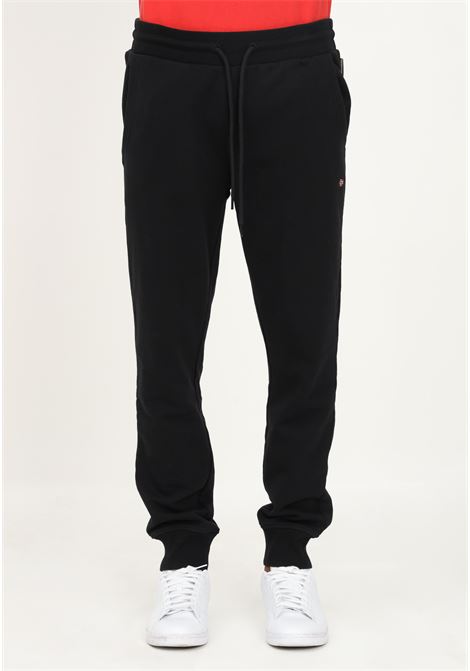Black men's sports trousers with embroidered logo NAPAPIJRI | Pants | NP0A4GBK04110411