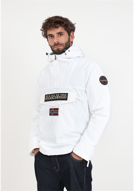 White Anorak jacket for Men and Women Rainforest Winter NAPAPIJRI | Jackets | NP0A4GMC00210021