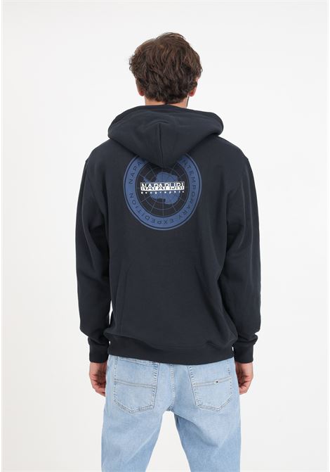 Black sweatshirt with adjustable hood NAPAPIJRI | NP0A4HE104110411