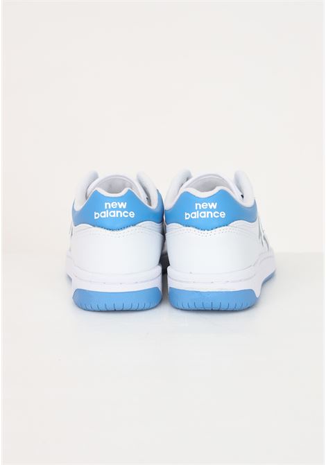 Sneakers casual bianche e azzurre per uomo e donna 480 NEW BALANCE | Sneakers | BB480LTCWHITE-LILAC