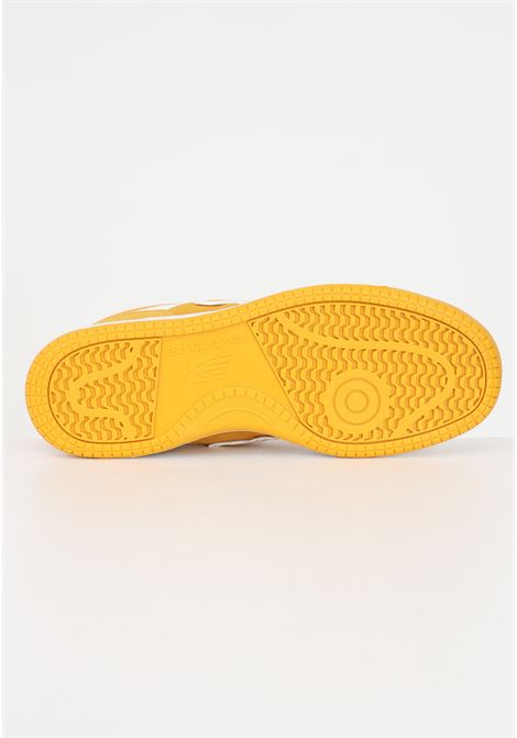 Sneakers 480 bianche e gialle con logo da uomo e donna NEW BALANCE | Sneakers | BB480LWA.