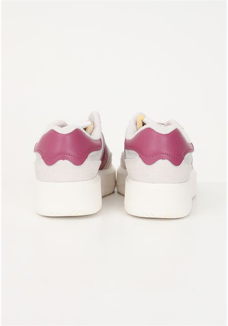 White women's sneakers with fuchsia logo CT302 NEW BALANCE | Sneakers | CT302RP.