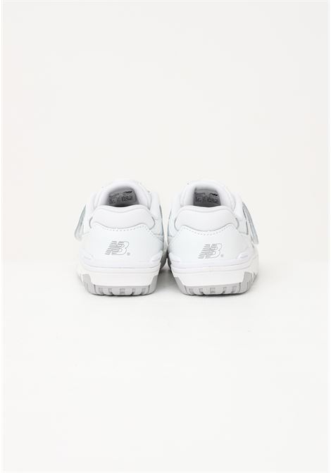 550 white casual sneakers for newborns NEW BALANCE | Sneakers | IHB550PBWHITE