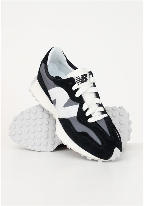 Sneakers 327  unisex nere con insertii osa e logo bianco NEW BALANCE | Sneakers | U327WEM.