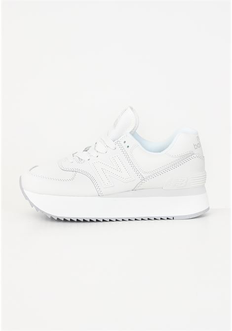 White 574+ sneakers for women NEW BALANCE | Sneakers | WL574ZFW.