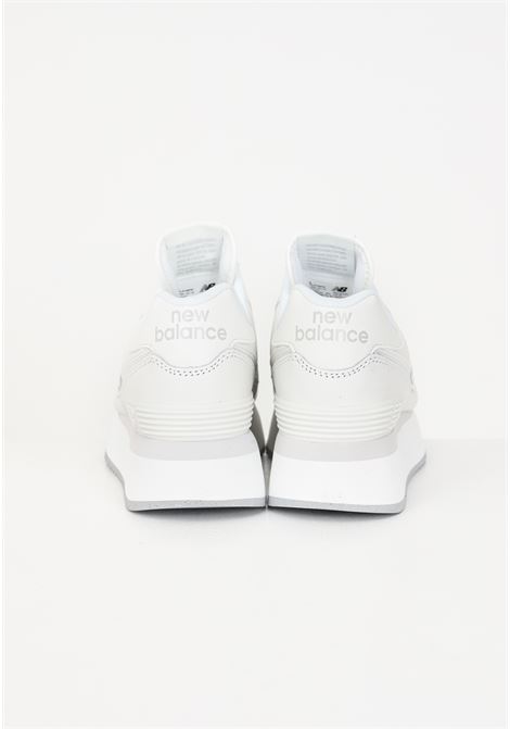 White 574+ sneakers for women NEW BALANCE | Sneakers | WL574ZFW.