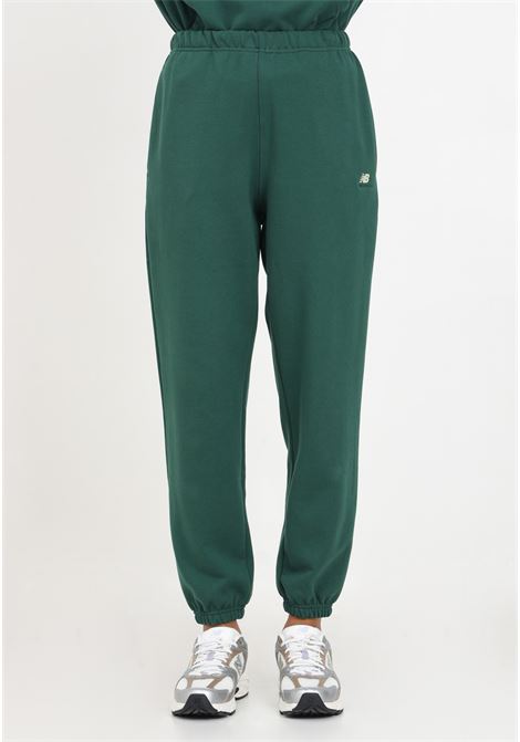 Pantaloni verdi di tuta da donna NEW BALANCE | Pantaloni | WP31503NWG.