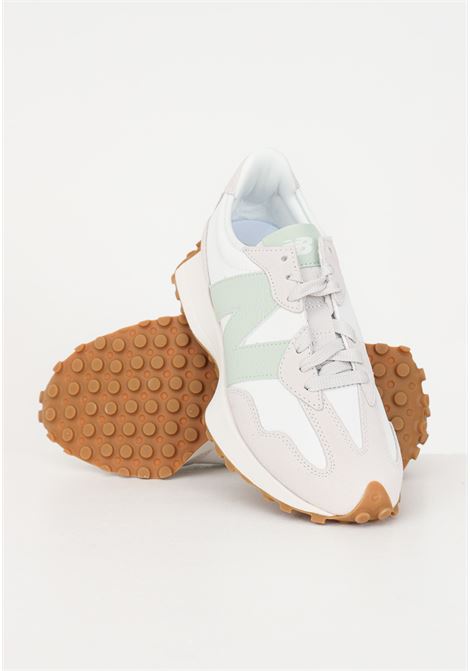 327 sneakers with mint green logo for women NEW BALANCE | Sneakers | WS327OU.