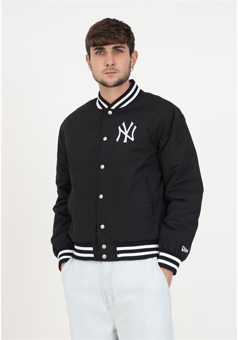 Black jacket with men's logo NEW ERA | Jackets | 60416304.