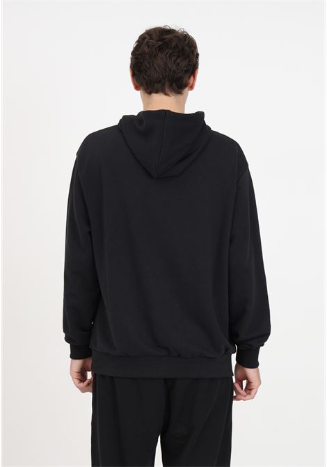 Black hooded sweatshirt for men NEW ERA | 60416394.
