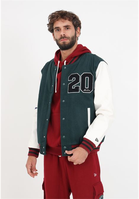 Green jacket for men NEW ERA | Jackets | 60416401.