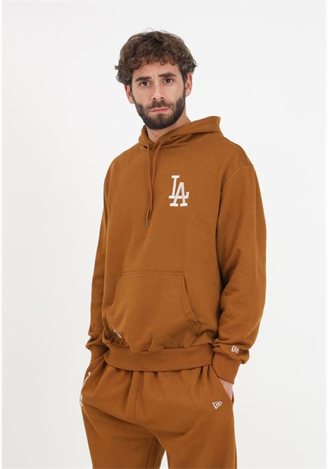 Brown hooded sweatshirt for men NEW ERA | Hoodie | 60416437.