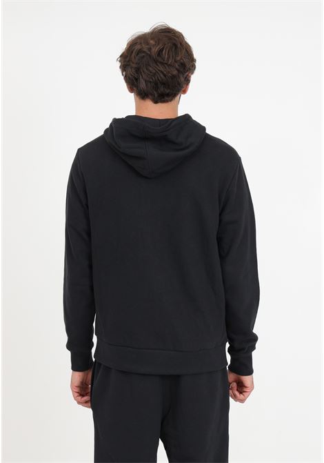 Black sweatshirt with hood for men and print NEW ERA | Hoodie | 60416721.