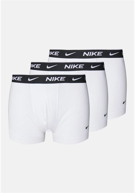Pack of 3 men's white boxer shorts NIKE |  | 0000KE1008MED