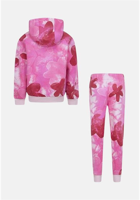 Nike Sci-Dye Club fuchsia pink girl's tracksuit NIKE | Sport suits | 36L123AFN