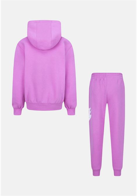 Fuchsia sweatshirt tracksuit for girls NIKE | Sport suits | 36L135AFN