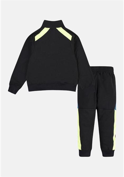 Black sports tracksuit with logo for newborns NIKE | Sport suits | 66L156023