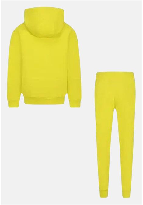 Yellow sweatshirt tracksuit for boys and girls NIKE | Sport suits | 86L135Y2N