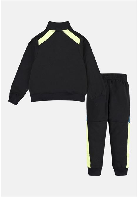 Black tracksuit with sports logo for boys and girls NIKE | Sport suits | 86L156023
