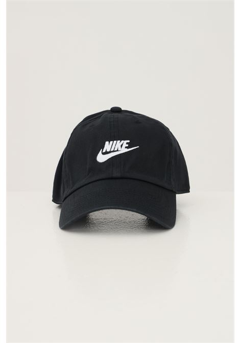 Black beanie for men and women with swoosh embroidery NIKE | Hats | 913011010