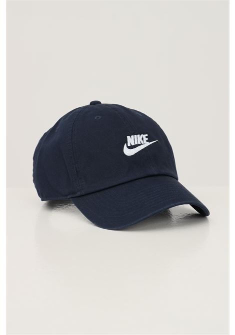 Blue beanie for men and women with logo embroidery NIKE | Hats | 913011451