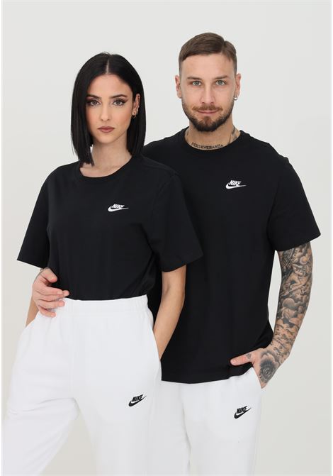 Nike Sportswear Club black t-shirt for men and women NIKE | T-shirt | AR4997013