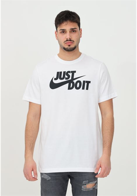White t-shirt for men and women with maxi print NIKE | T-shirt | AR5006100