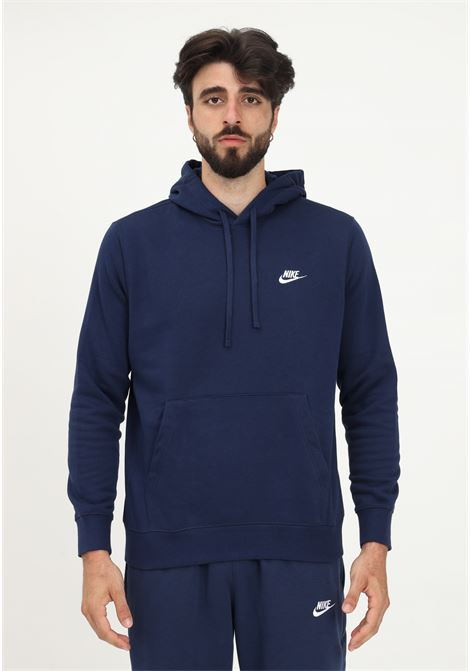 Blue unisex nike sportswear club hoodie NIKE | BV2654410
