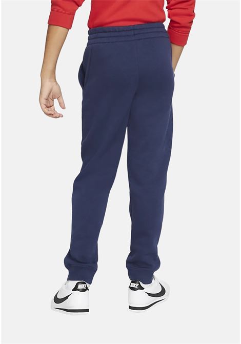 Blue trousers for boys and girls with logo embroidery NIKE | Pants | CI2911410