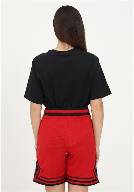 Red unisex basket nike air jordan shorts with contrasting logo NIKE | Shorts | DH9075687