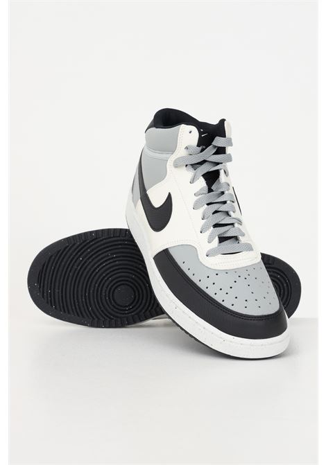 Nike Court Vision Mid gray sneakers for men NIKE | Sneakers | DN3577002