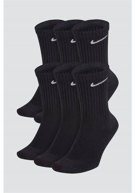 Pack of 6 black Everyday Lightweight socks for men and women NIKE | Socks | SX7666010
